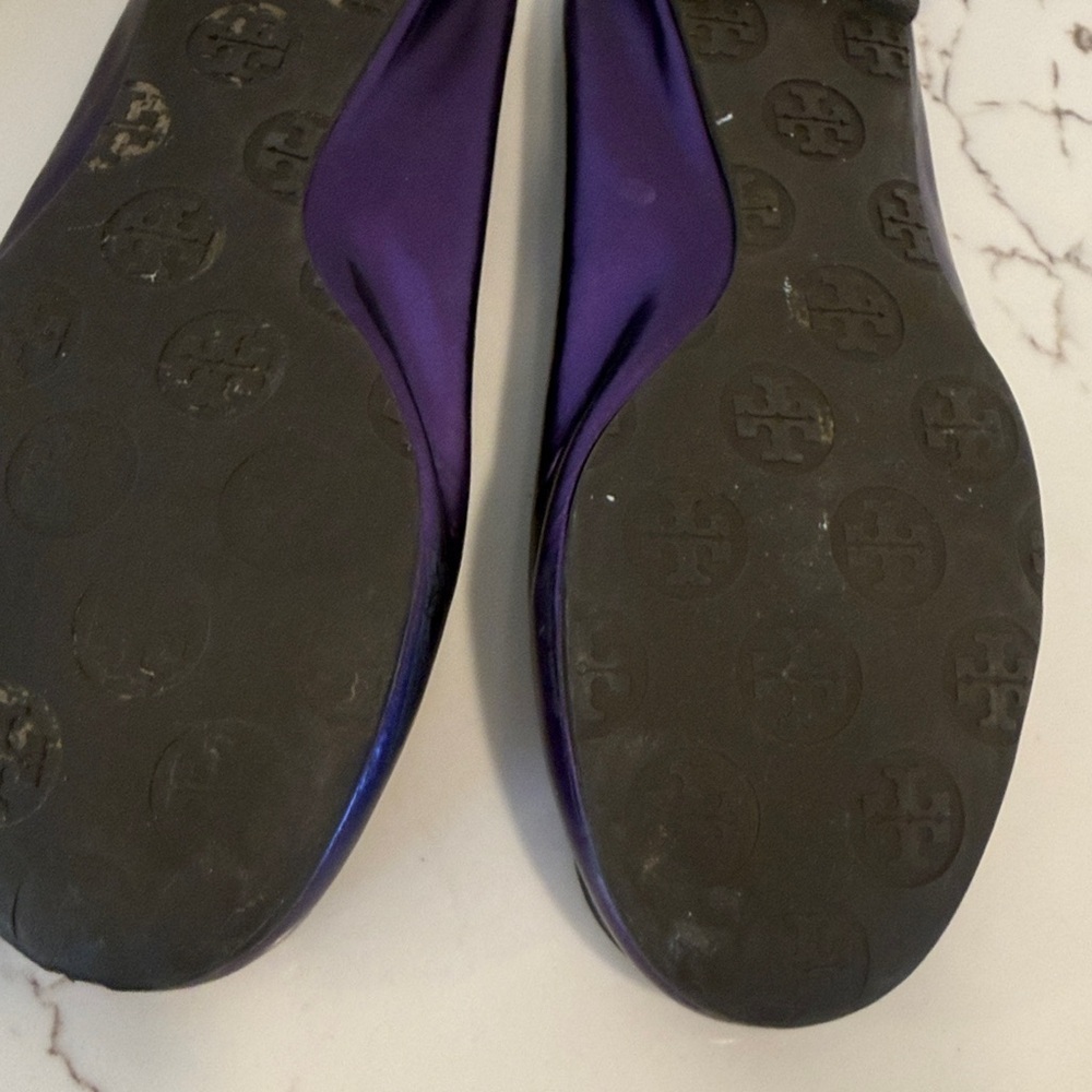 Tory Burch Purple Flats - Picture 4 of 6